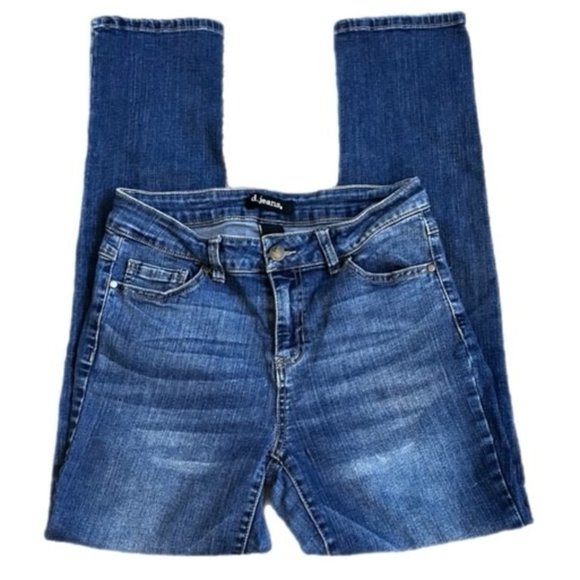 d. Jeans Straight Leg Crop - Picture 1 of 7